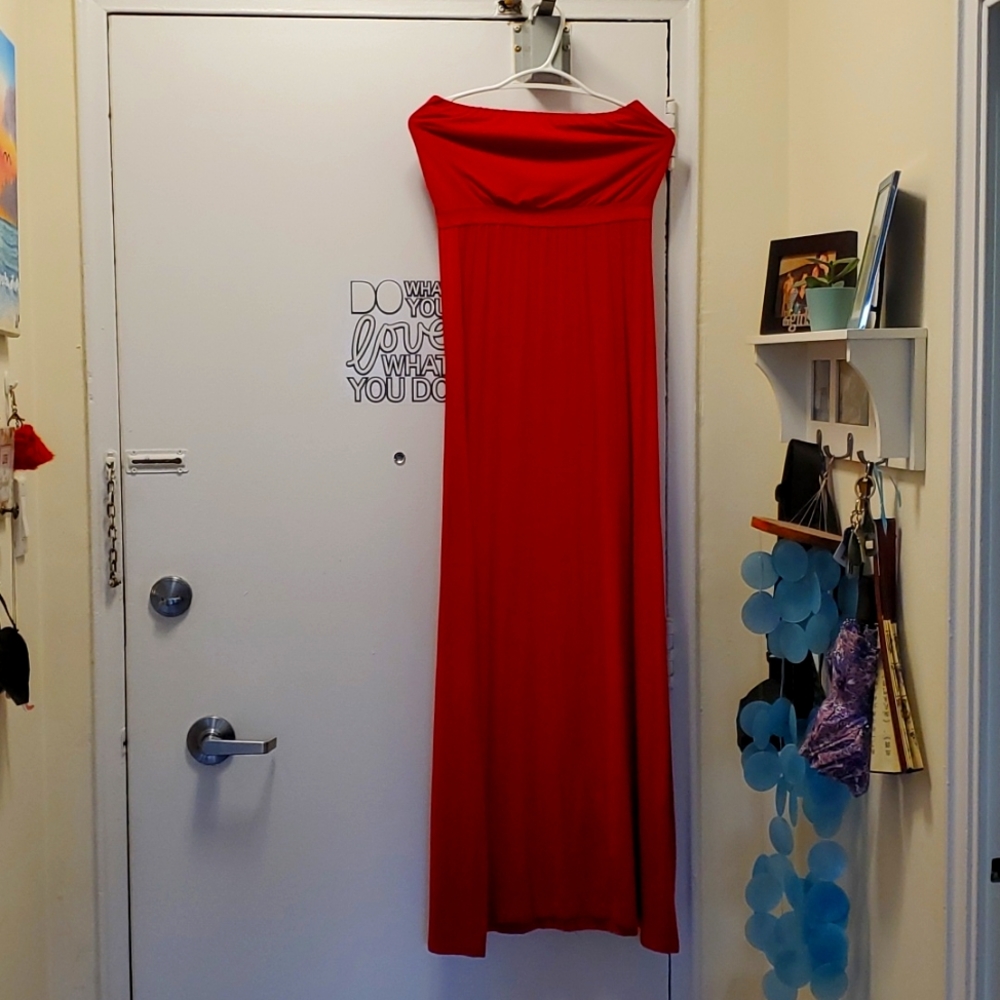 Beautiful red Maxi dress